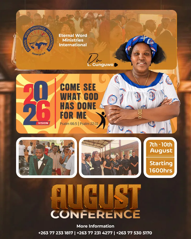 Annual August Conference flyer